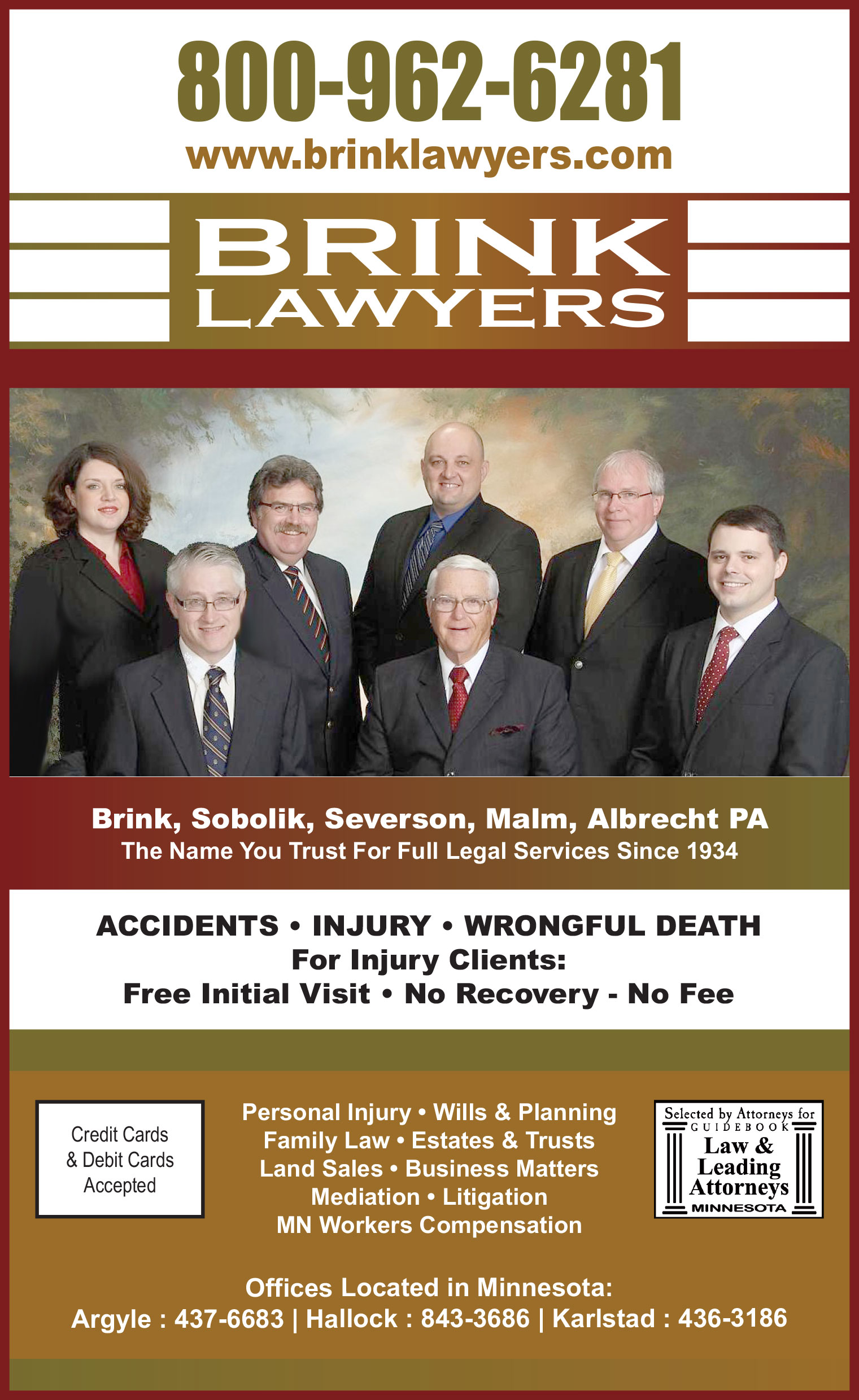 Brink Lawyers - 2019